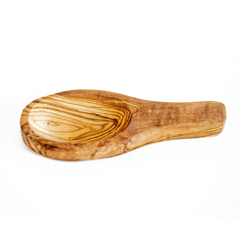 Plat à palettes en bois d'olivier