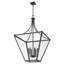 Lustre 6 lumières Montalcino Iron Ore-856131646