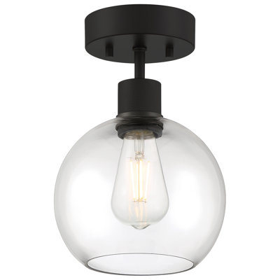 Southglenn Glass Semi Flush Mount