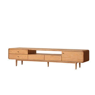 American style retro wooden TV stand