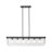 Hoisington 6-Light Linear Pendant with Hammered Water Glass-523221509