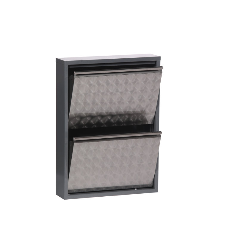 4 Pair Flip Down Shoe Storage