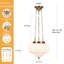 Luminaire suspendu style école 1 lumière avec abat-jour en verre menthe / baptiste Baptiste Belby pour chambre à coucher, salle à manger, couloir, îlot de cuisine-375304542-387424795