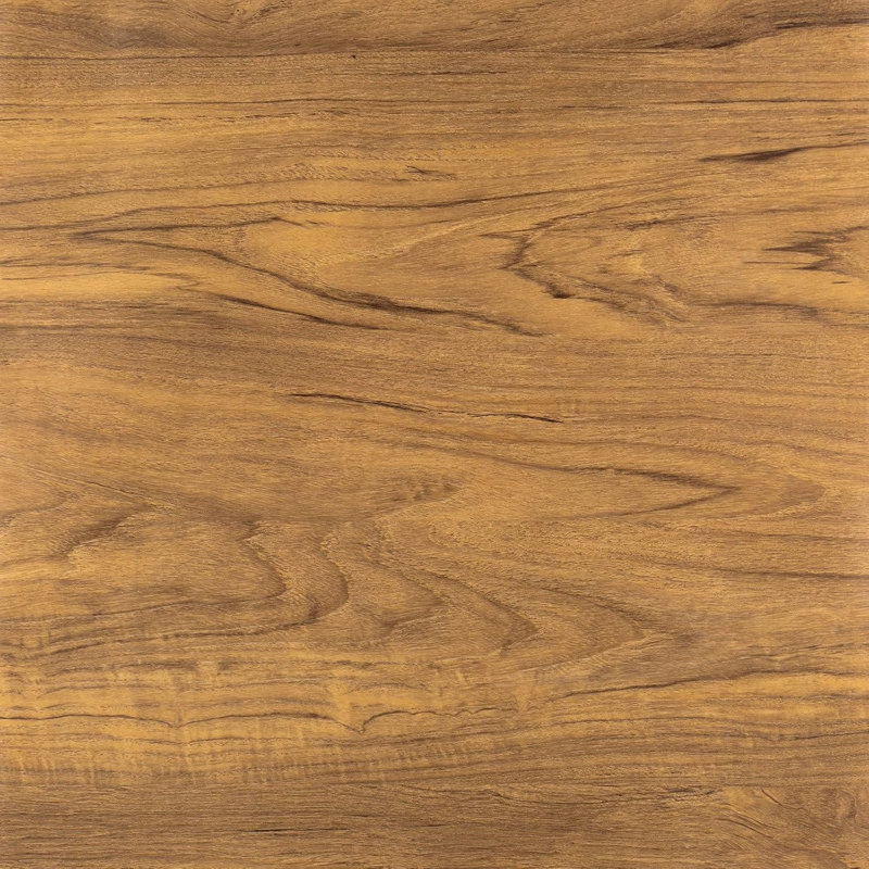 Papier peint auto-adhésif 16 x 354 pouces à grain de bois brun clair