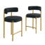 Tabouret de comptoir à dossier bas 24 po Najira-1477308006-1477308005-1484025978