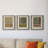 Nouveau Decorative VII - 3 Piece Picture Frame Painting Set on Canvas-1543928504-1543928502