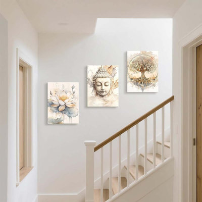 3 Piece Wrapped Canvas Print