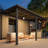 Hardtop Gazebo With Galvanized Steel Sloping Roof-124065811