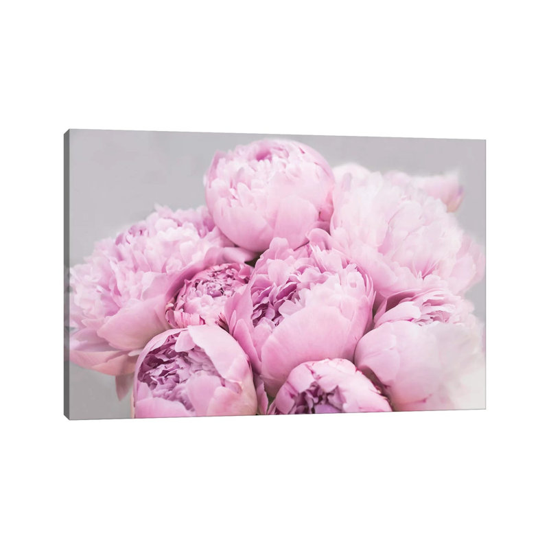 Peonies by Sisi & Seb - Wrapped Canvas Print, 66.04 cm H x 45.72 cm W x 1.91 cm D