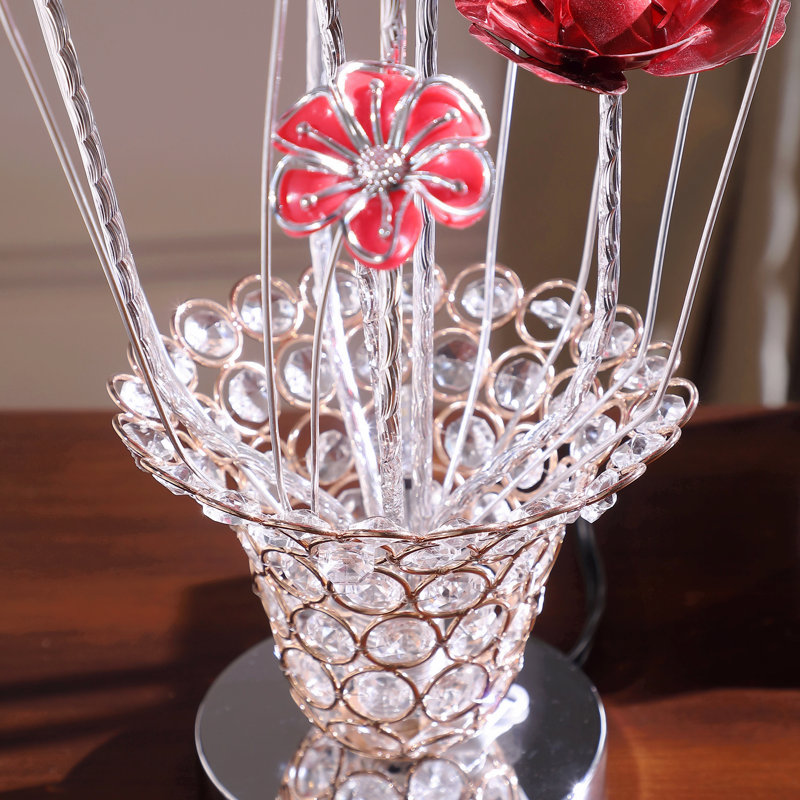 Lampe de table en aluminium et cuivre