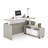Neaven L Shaped Adjustable Executive Desk