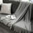 Waffle Weave Rayon Throw Blanket – Lightweight & Breathable All-Season Blanket for Sofa or Bed-101116416-101116414