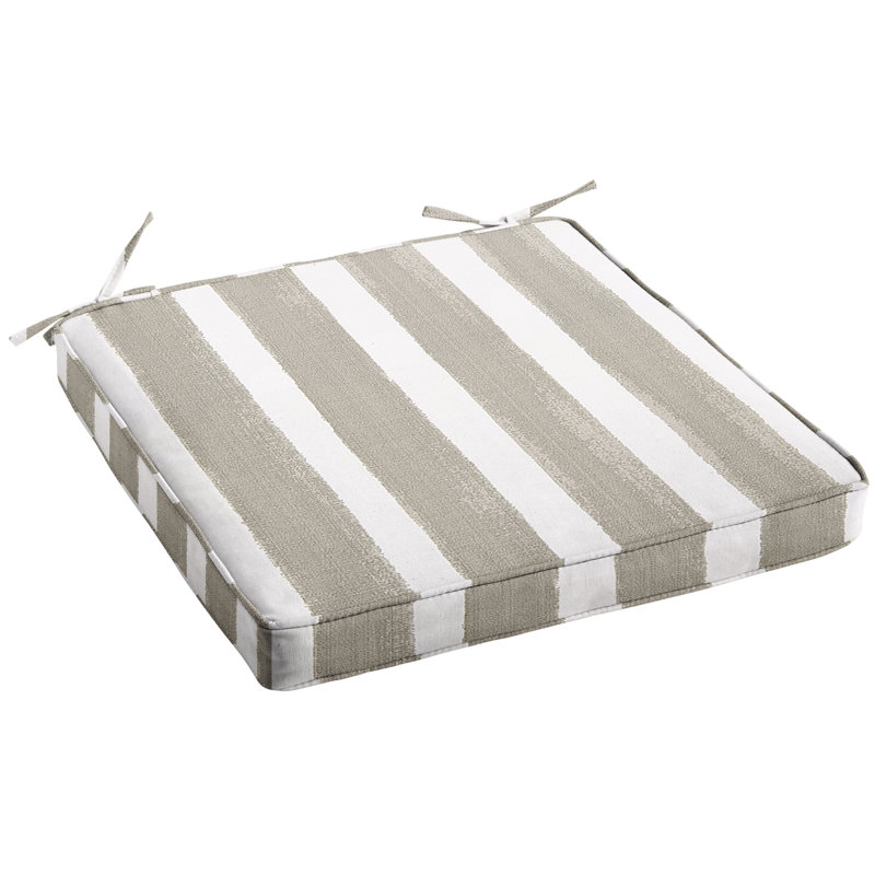 Outdoor 2.5'' Dining Chair Seat Cushion, 2.5" H x 18" W x 17" D