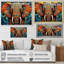 Éléphant Tribal Majesty - Éléphant, art mural-238655070-238469428