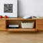 Meuble télé moderne en bois massif de couleur cerisier-99536964