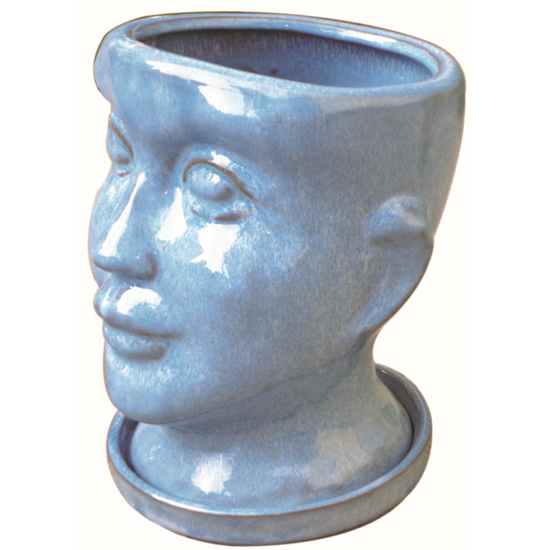 Pot à fleurs Katife, Bleu pâle