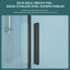 Porte de douche en coin en forme de losange l 42 po x H 76 po, 5/16 po (8 mm)