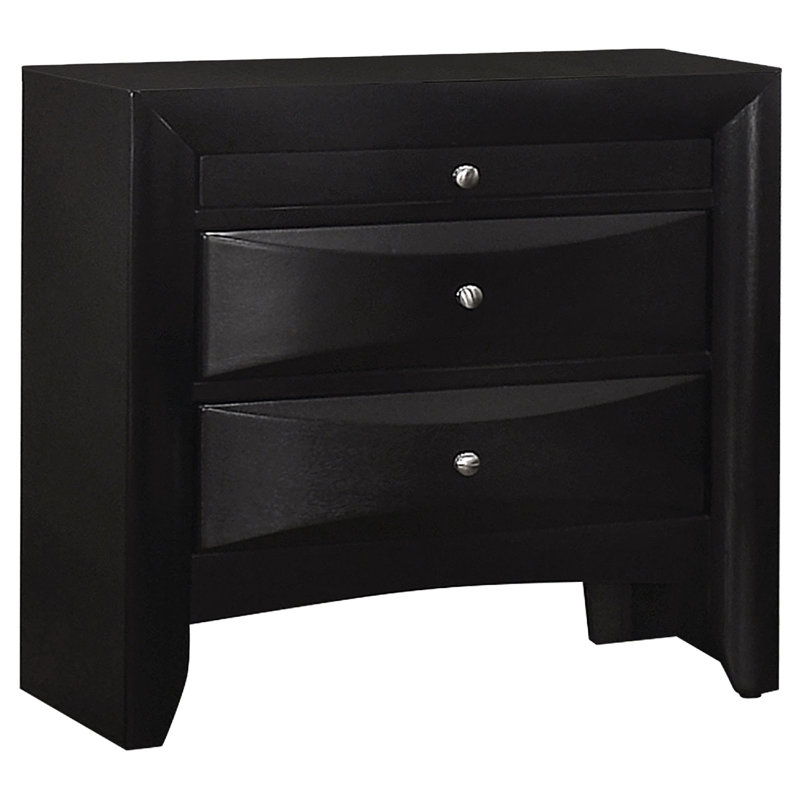Ensemble de chambre à coucher 4 pièces avec tête de lit et pied de lit Ica, Grand lit