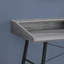 Bureau d'ordinateur, bureau personnel, ordinateur portable, tablettes de rangement, L 48 po, travail, stratifié, métal, contemporain, moderne-49294721-49294726