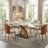 Quatrell Side Chair in Brown/Cream