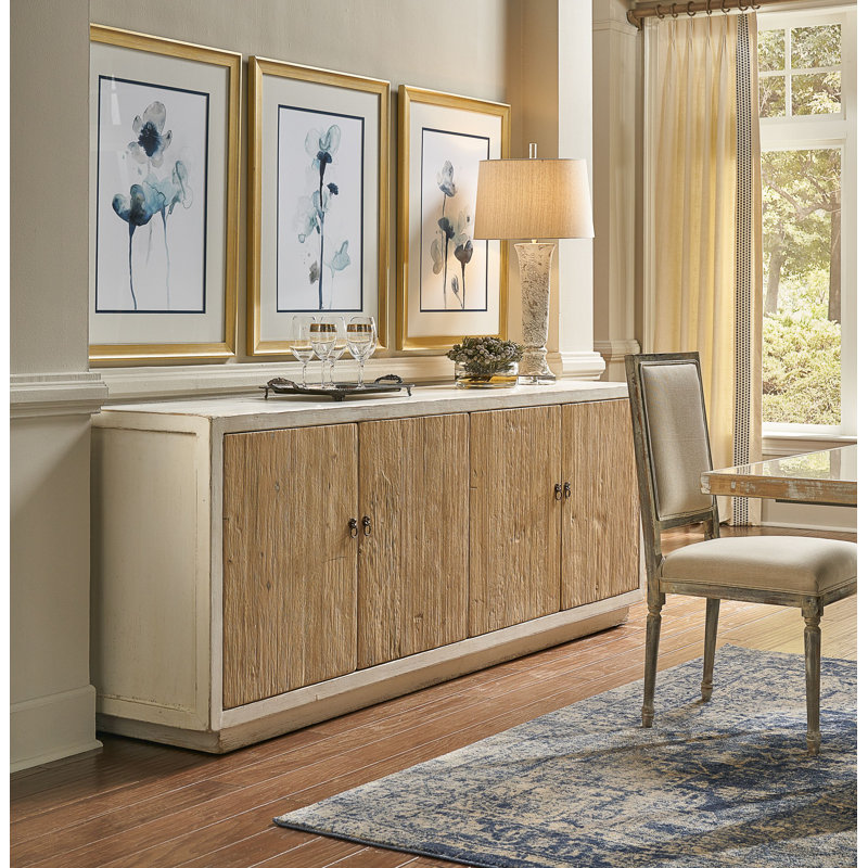 Dereck 94'' W Solid Wood Sideboard