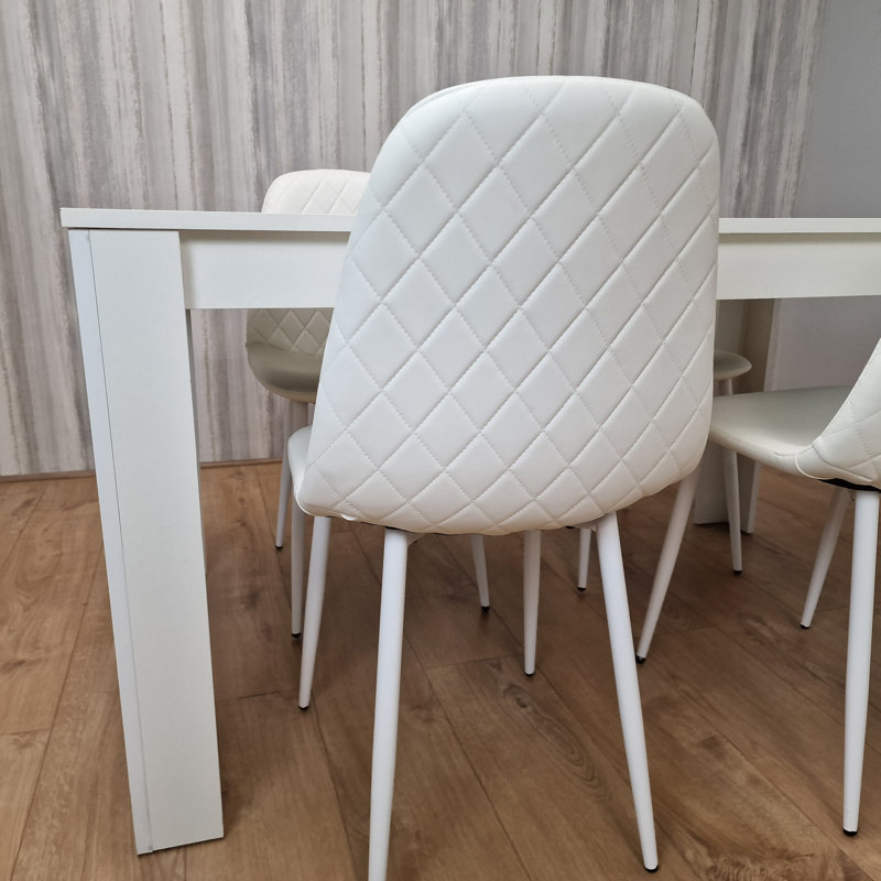 Birgid 4 - Person Dining Set, H75 x L140 x W80cm
