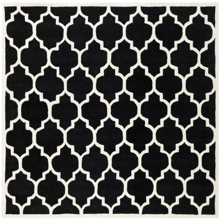Carolene Hand Tufted Wool Geometric Rug