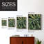 Reproduction encadrée Nocturnal Monstera II - bois massif-1034665994-1034666034