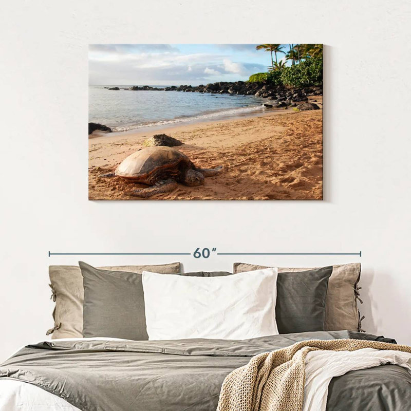 Turtle Beach, 30" H x 45" W