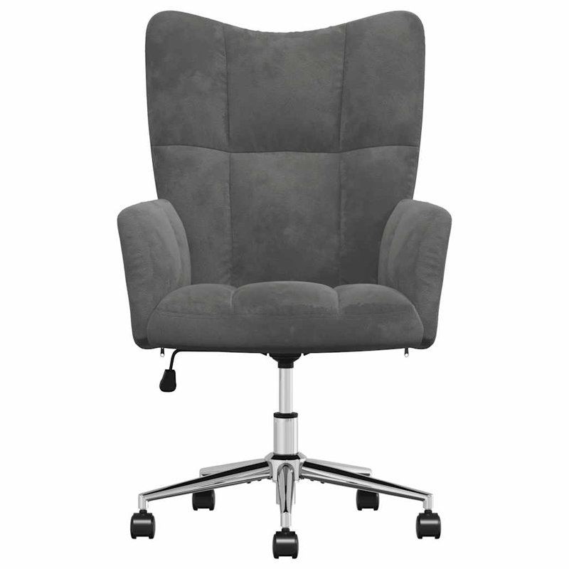 Moenkopi Task Chair, Dark Gray Polyester