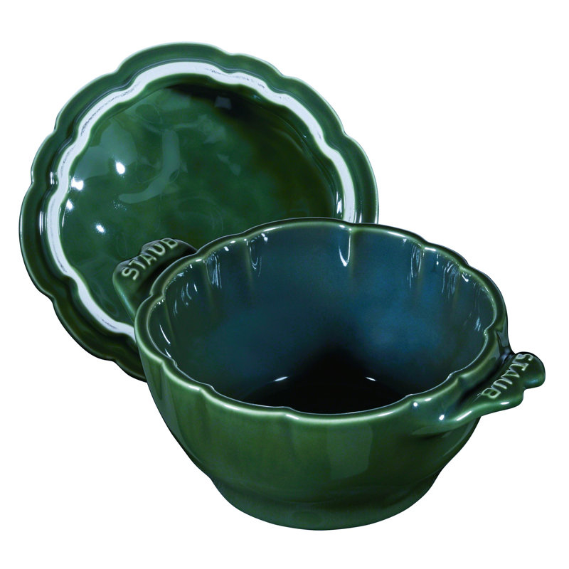 Staub Ceramic 16-oz Petite Artichoke Cocotte