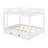 Queen Size Bunk Bed With Ladder And Trundle-1932933799