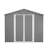 Outdoor Storage Shed With Lockable Doors-125847367
