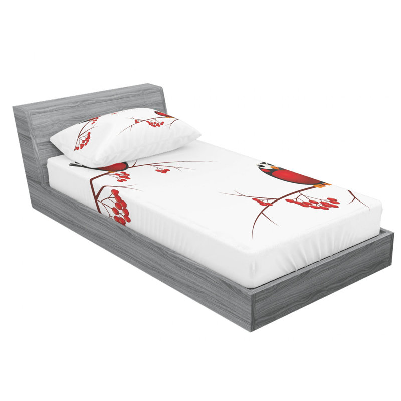 Microfiber Sheet Set, Twin XL Sheet Set with Fitted Sheet