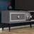 Catena Modern TV Stand, Anthracite & Silver, 59.1 x 17.6 x 11.6 inches | 100% Melamine Coated Particle Board, Thickness: 0.7 inches | Stylish Design with 19.0-inch Leg Height | Perfect for Living Rooms & Entertainment Areas-108050976