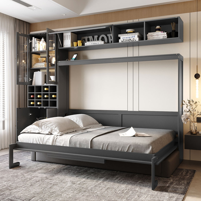 Full Size Murphy Bed Wall Bed with Sofa