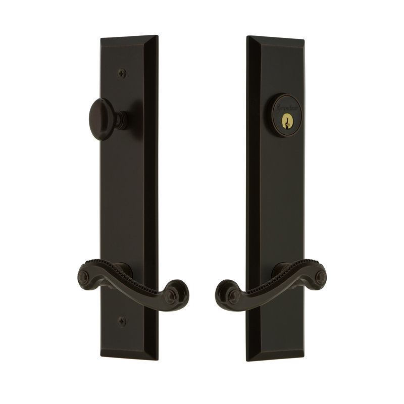 Ensemble de vestibule Fifth Avenue, 2,375 po, Bronze intemporel, À gauche