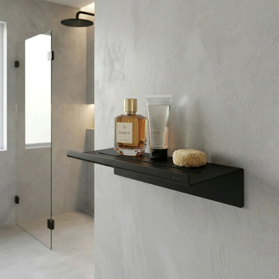 Tablette de douche murale auto-adhésive