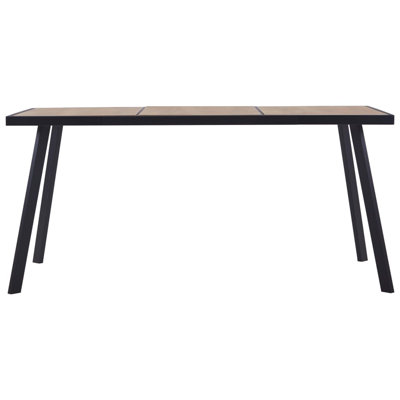 Granville Metal Base Dining Table