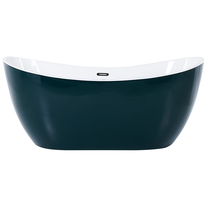 1700mm x 770mm Freestanding Standard Acrylic Bathtub, Green