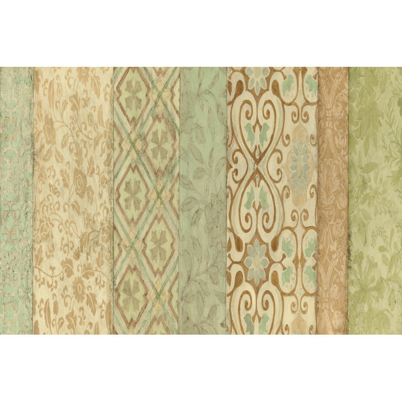 Painted Patterns I by Megan Meagher - Wrapped Canvas Art Prints, 30cm H x 46cm W x 0.38cm D