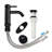 Single-Hole Single-handle Bathroom Faucet with Drain Assembly-88369100