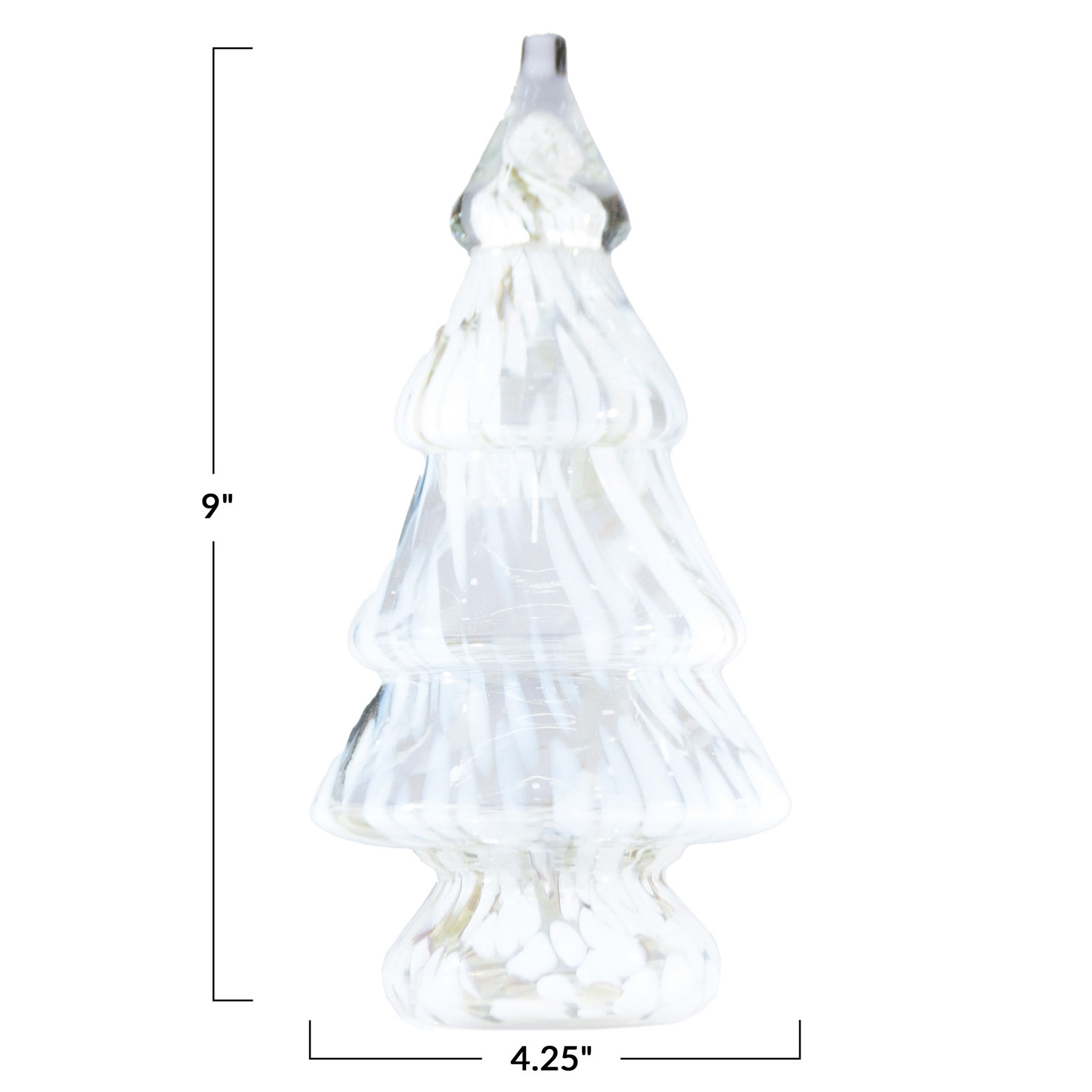 Glass Decorative Jar, Clear