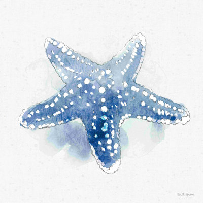 " Seaside VI " by Beth Grove Painting Print