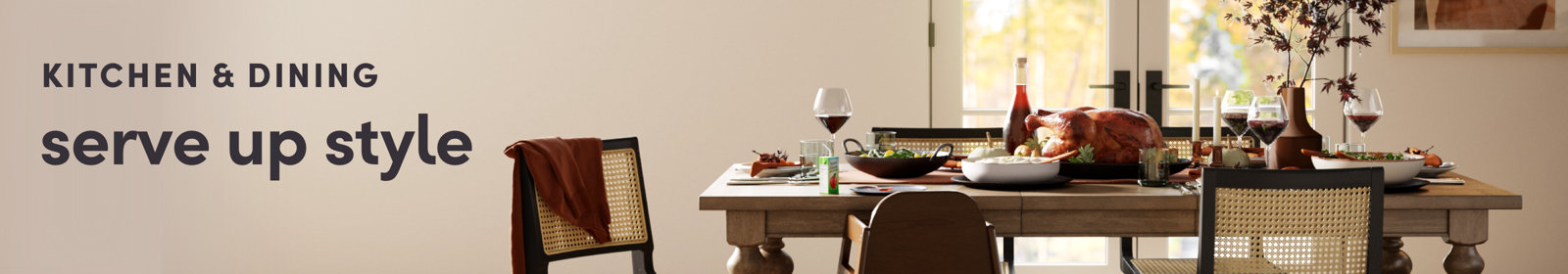KITCHEN & DINING: serve up style