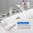 Deck Mount Roman Tub Faucet Set Waterfall High Flow Bathtub Faucets-109575979