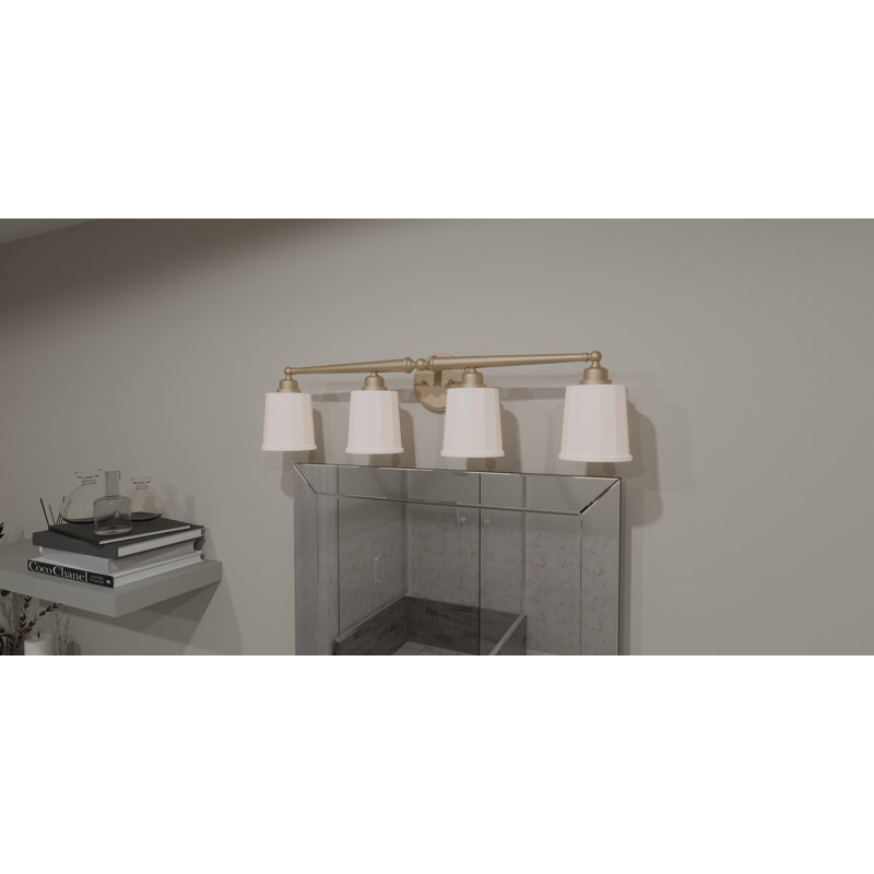 Benley 4 - Light Dimmable Vanity Light, Gold