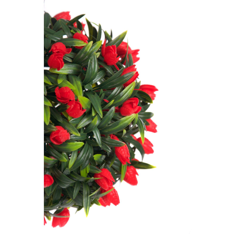 28 cm H Faux Plant, Red