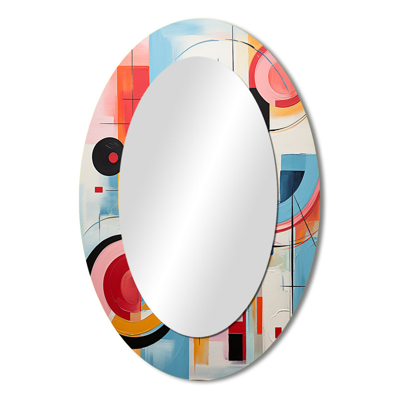 Miroir mural Pop Art, 36 po x 24 po