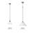 Bolla 1 - Light Single cone Pendant-725998586-725998585